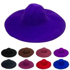 Plush Felt Capeline For Hats 30cm Millinery Fascinator Wedding Hats HF016