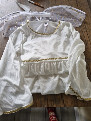 Girls angel costume - with, halo