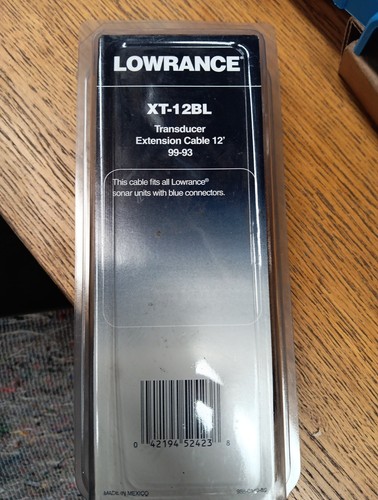 Lowrance 12bl transducer - xt-,