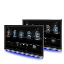 2x 14'' Car Rear Seat Headrest