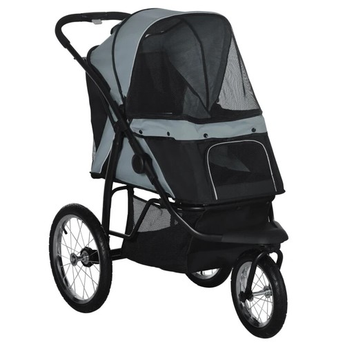 Pawhut foldable wheels pet - 3,