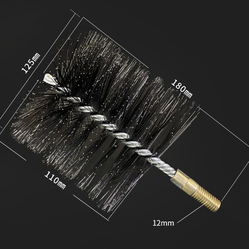 Chimney flue cleaning brush - cleaning,