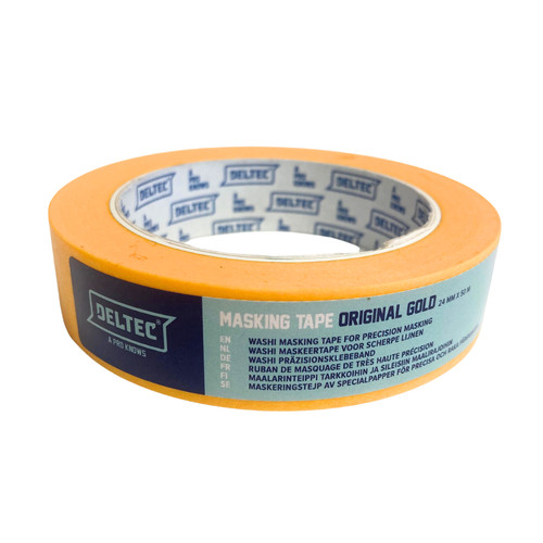 Deltec gold masking tape - gold,
