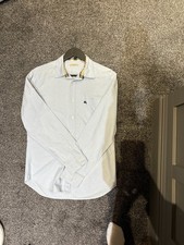 Burberry Men’s Long Sleeve Shirt In Light Blue Size Medium