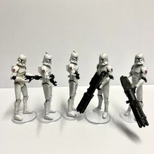 Star Wars Clone Wars Clone Troopers x5 (BATTLE OF CHRISTOPHSIS) | LOT 2