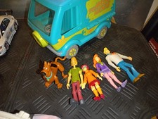 Scooby Doo Mystery Machine Toy Set & Figures Shaggy Velma Hanna Barbera
