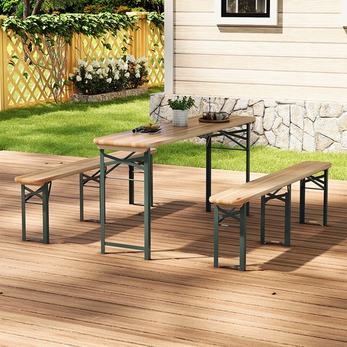 Folding long beer - folding, bench