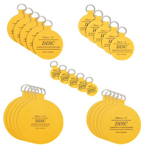Disc plate hangers strong - disc,