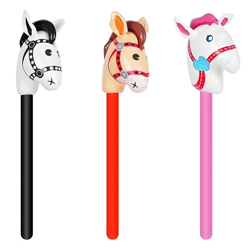Pcs inflatable horse stick - inflatable,