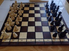 Hand Crafted Wooden Chess Set