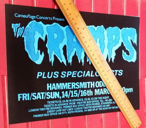 The cramps size art repro - cramps,