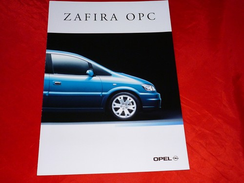 2001 opel zafira opc - zafira, a