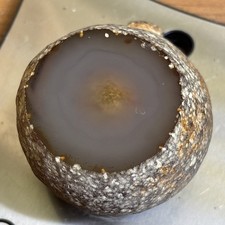 Stunning Large Enhydro Agate Fantastic Show Piece