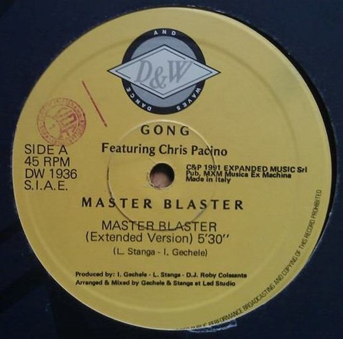 Gong master blaster - blaster,