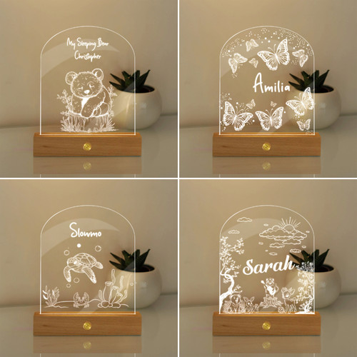 Personalised night light - personalised,