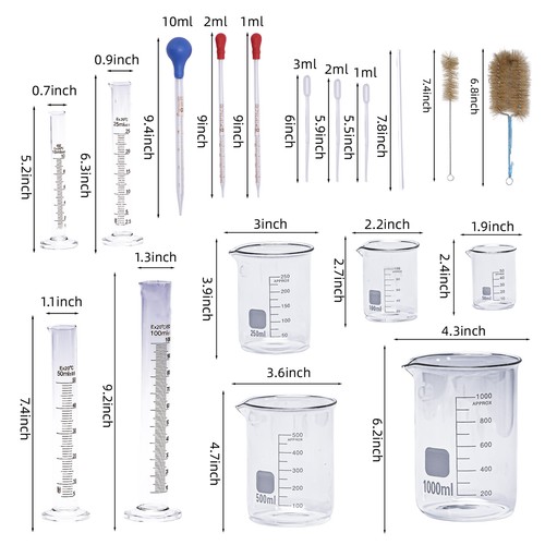 1000ml lab glass cup beaker - 50-1000ml,