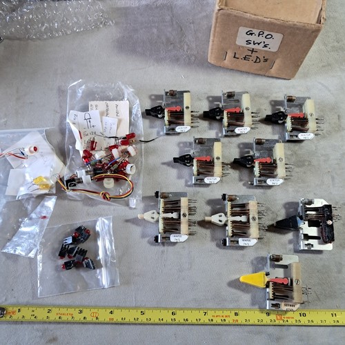 Vintage switches leds - vintage, &