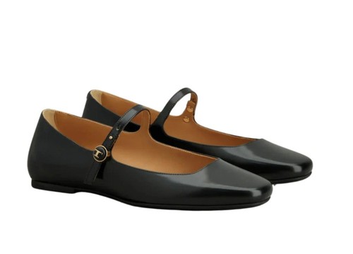 Tod black ballet shoes - tod's,