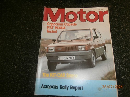 Motor 1981 panda - .panda, road