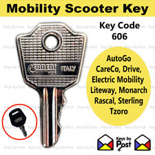 Mob Scooter key UltraLite Monarch Mobie Smarti Solax Genie Drive Flex TGA  B1a