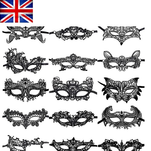 Chic piece lace eye masks - piece,