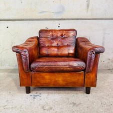 1970s Danish Rustic Tan