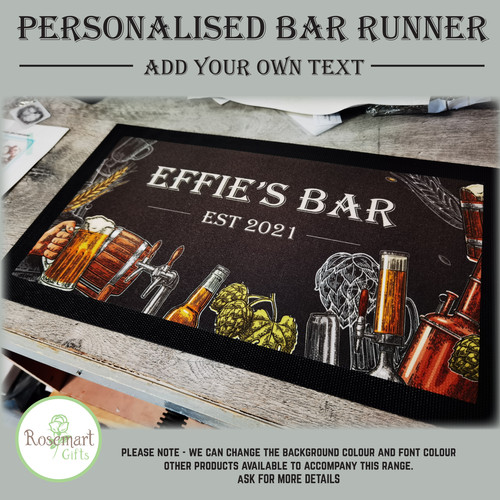 Personalised welcome lager - personalised,