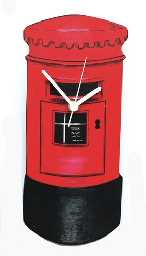 Red london post box - red,