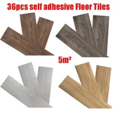 5m² Floor Planks Tiles Self