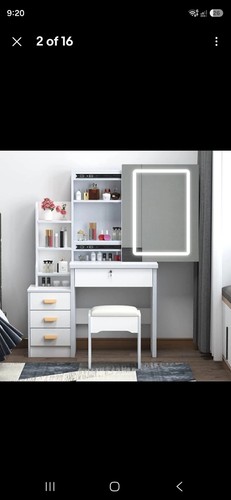Dressing table with - table, drawers
