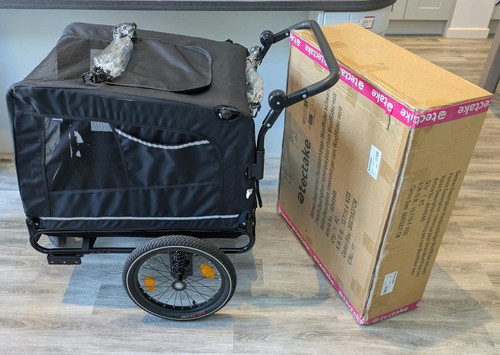 Suspension dog bike - suspension, trailer