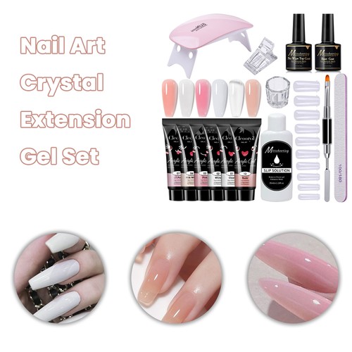 Poly extension gel nail - extension,