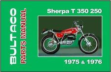 BULTACO Parts Manual Sherpa T