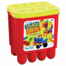New Stickle Bricks Fun Tub - Hours of Creative Playtime!