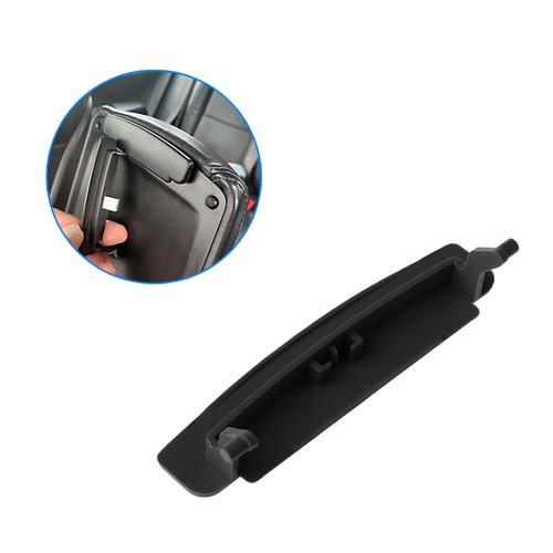Black car armrest lid console - lid,