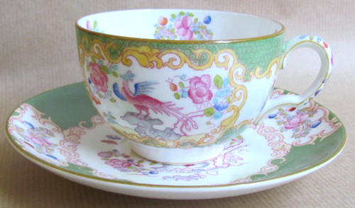 Minton green cockatrice cup - green,