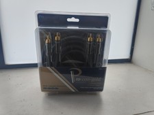 5m PRO 2x RCA Twin PHONO Audio Cable OFC Lead Male Plug to Plug