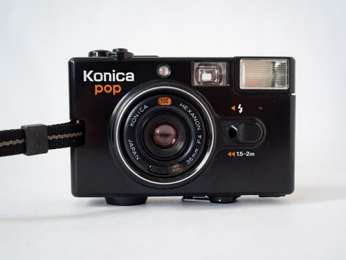 Konica pop 35mm - konica, compact