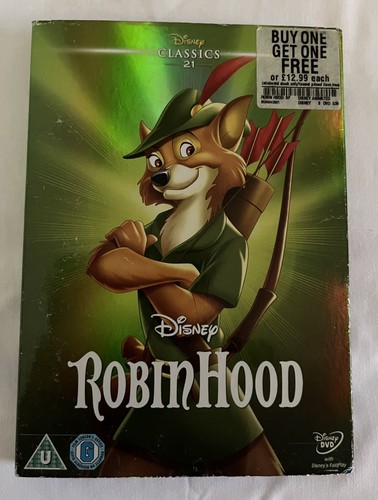 Robin hood dvd walt - walt, disney