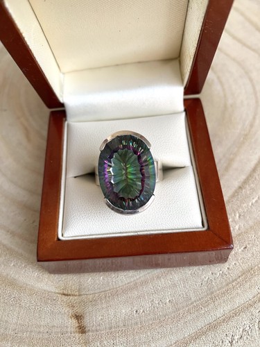 Sterling silver chunky mystic - sterling,