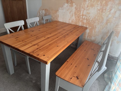 Solid wood farmhouse style - solid,
