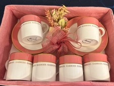 6x Harrods Cappachino Cup and