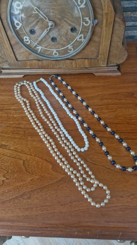 Vintage bead necklaces 3 - bead, x