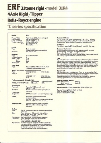 Truck brochure erf 31r4 - -,