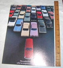 Vintage 1970 Volkswagen VW Squareback Dealership Brochure Excellent Condition