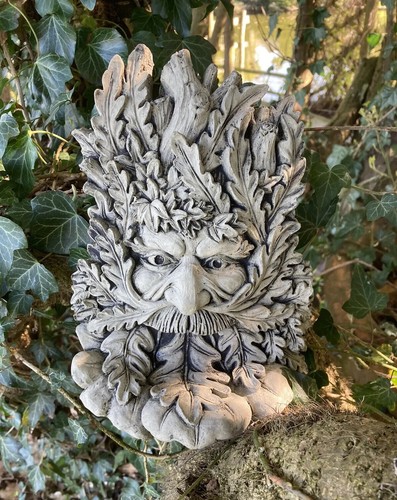 Stone garden green man - garden,
