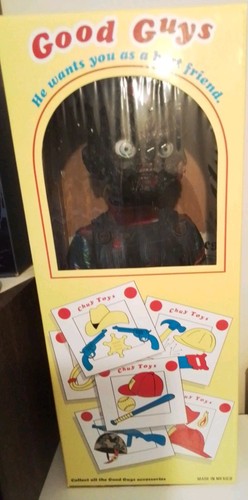 Burnt chucky doll brand - 24"burnt,