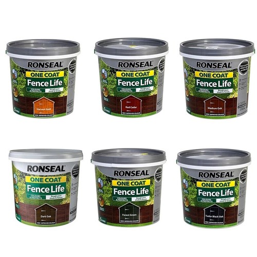 Ronseal one coat life - 9l, quick