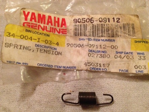 Nos oem yamaha tension - tension, spring