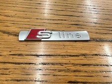 Genuine Audi S Line Wing Badge